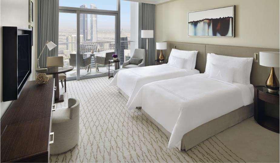 Address Dubai Mall Hotel Bilik gambar A guest room at the hotel