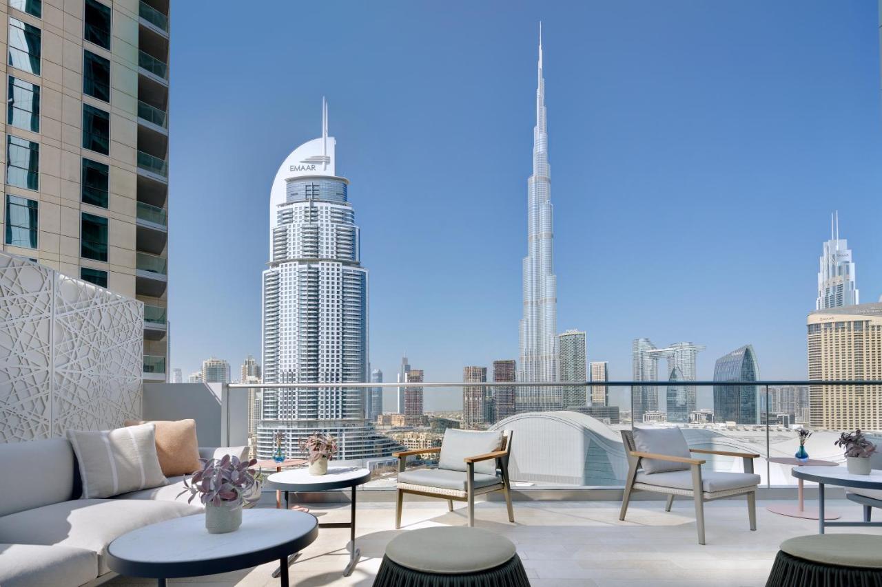 Address Dubai Mall Hotel Luaran gambar View from the rooftop