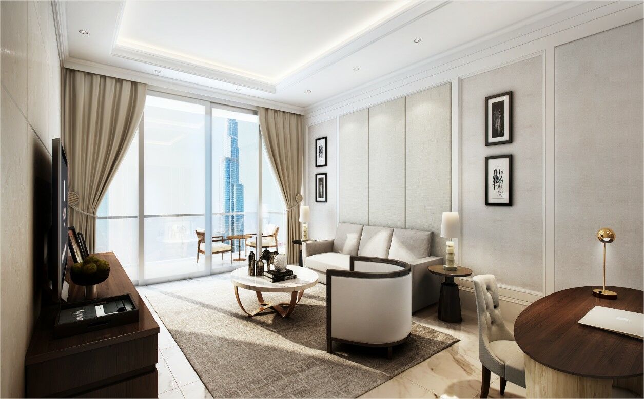Address Dubai Mall Luaran gambar A living room